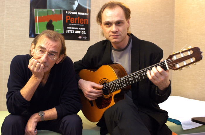 JB mit Ludwig Hirsch